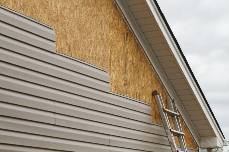 Close-up of Siding Panel Fitting